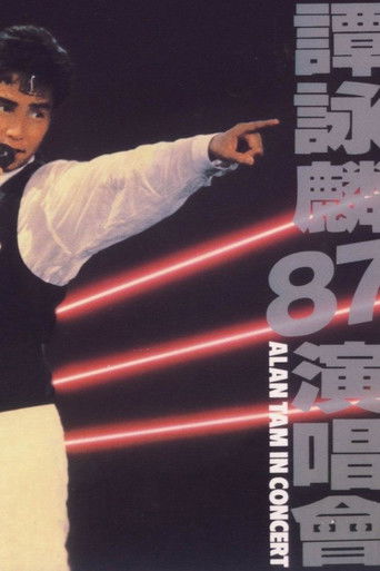 谭咏麟1987与你情不变演唱会 poster