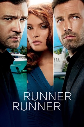 Movie poster: Runner Runner (2013) ตัดเหลี่ยมเดิมพันอันตราย