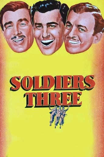 Poster of Soldiers Three