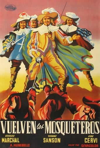 Poster of Vuelven los mosqueteros