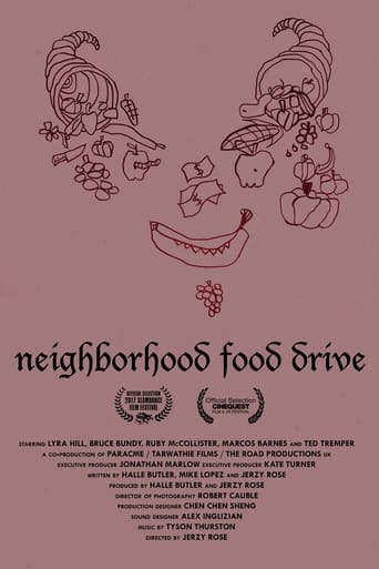 Poster of Neighborhood Food Drive