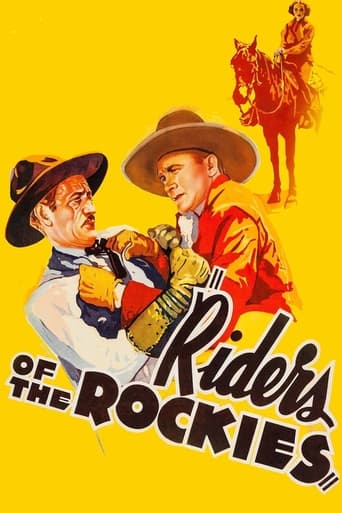 Poster för Riders of the Rockies