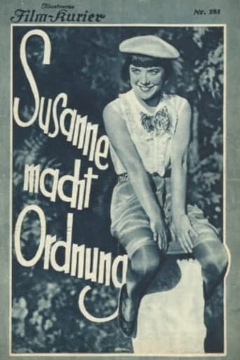 Poster of Susanne macht Ordnung