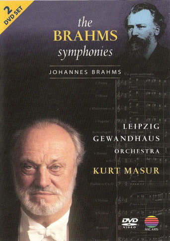 Cartell de The Brahms Symphonies / Leipzig Gewandhaus Orchestra, Kurt Masur