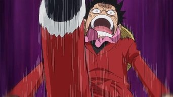 Cena de Começa um Árduo Duelo! Luffy vs. Katakuri!