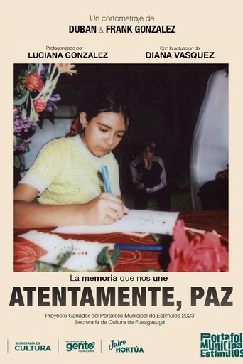 Atentamente, Paz poster