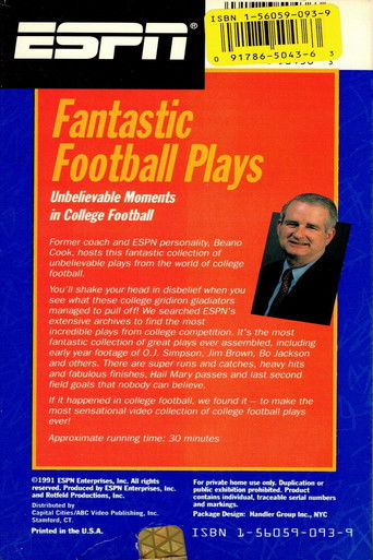 Fantastic Football Plays poster 2