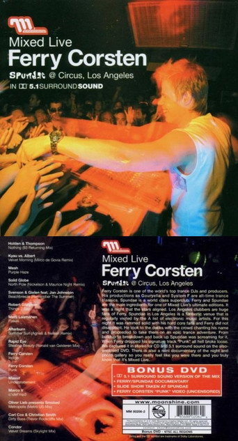Ferry Corsten - Mixed Live: Spundae @ Circus, Los Angeles (2003)