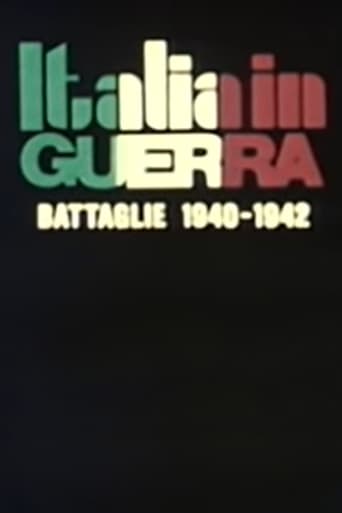 Italia in guerra: battaglie 1940-1942 en streaming 