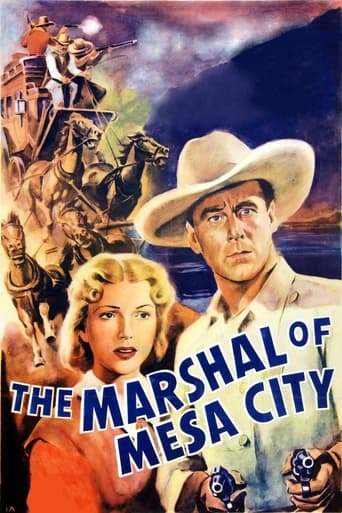 Poster för The Marshal Of Mesa City