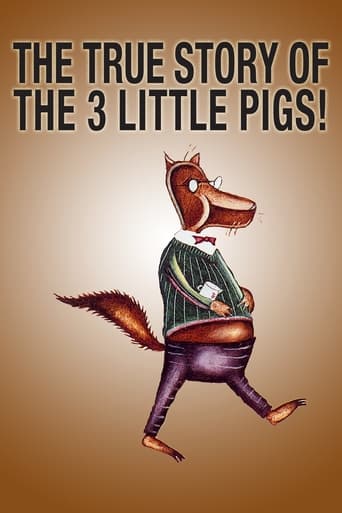 Poster för The True Story of the Three Little Pigs