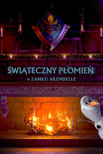 Plakat: Świąteczny płomień w Zamku Arendelle