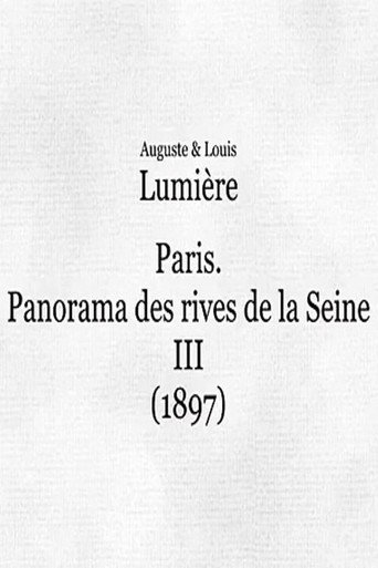Panorama des rives de la Seine &agrave; Paris, III (1897)