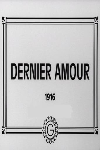 Poster för Dernier amour