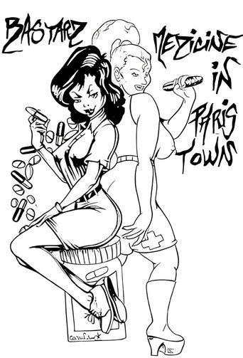 Bastard Medicine in Paris Town poster