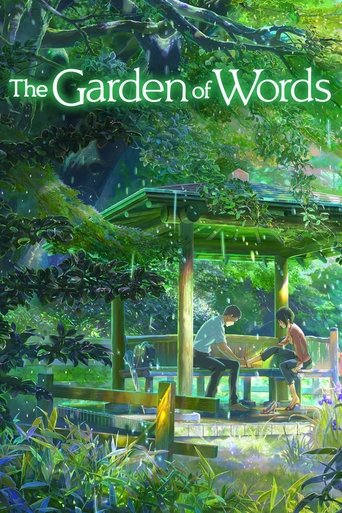 Movie poster: The Garden of Words (2013) ยามสายฝนโปรยปราย