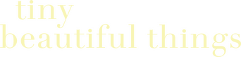 Tiny Beautiful Things logo