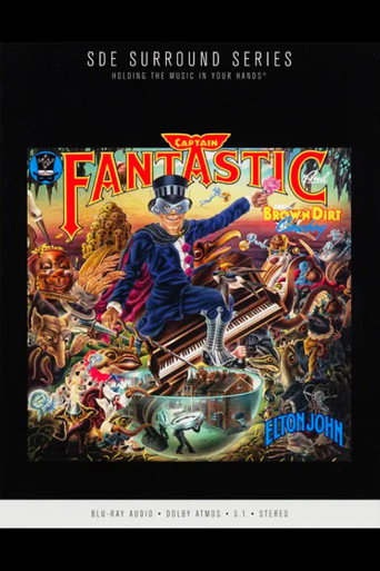 Elton John – Captain Fantastic And The Brown Dirt Cowboy poster