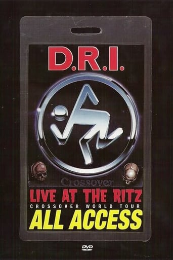 D.R.I.: Live at the Ritz poster