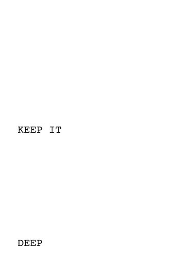 Keep It Deep (2024)