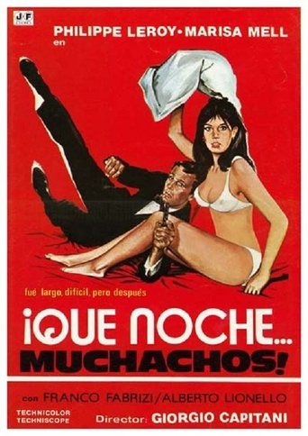 Poster of ¡Qué noche, muchachos!