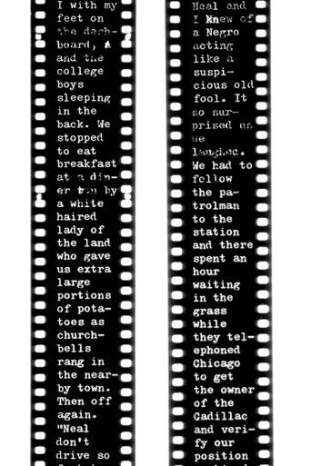 On the Road by Jack Kerouac poster