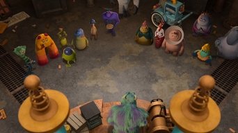 Cena de Monstros no Escuro