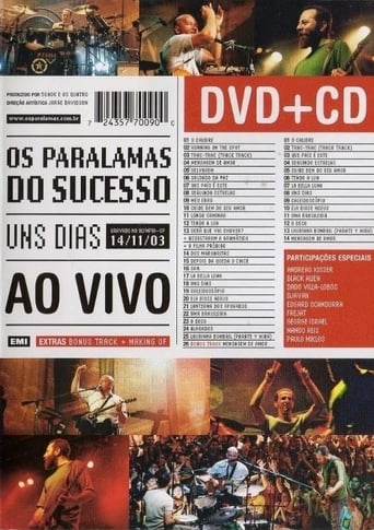 Os Paralamas do Sucesso - Uns Dias Ao Vivo