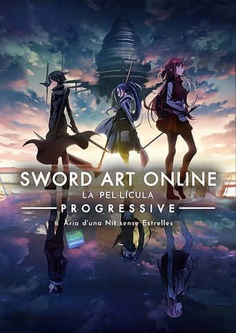 Cartell de Sword Art Online: Progressive - Ària d'una Nit sense Estrelles