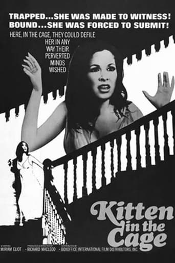 Poster of Kitten in a Cage