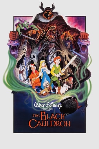 Movie poster: The Black Cauldron (1985) เดอะ แบล็ค คอลดรอน