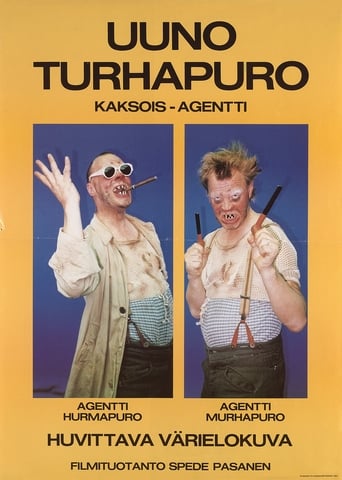 Poster of Uuno Turhapuro kaksoisagentti