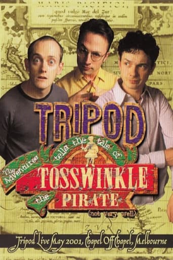 Poster of Tripod Tells the Tale of the Adventures of Tosswinkle the Pirate (Not Very Well)