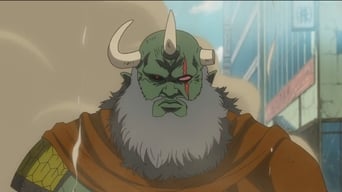 Cena de Ogros São Fracos Contra Heróis Pequeninos, Como o Samurai de Uma Polegada