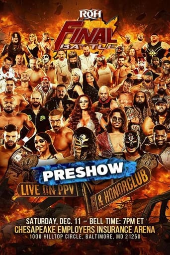 Poster of ROH: Final Battle Preshow
