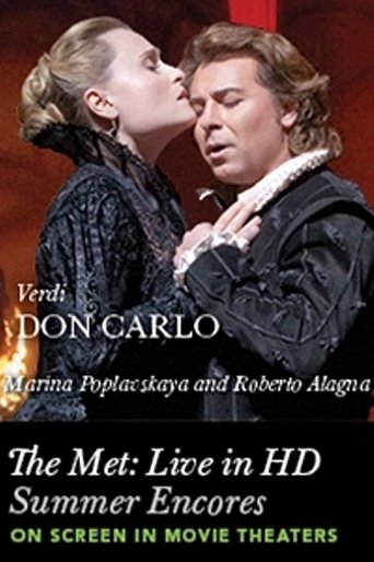 Don Carlo [The Metropolitan Opera] en streaming 