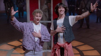 Bill & Ted's Excellent Adventure backdrop 10
