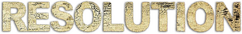 Resolution