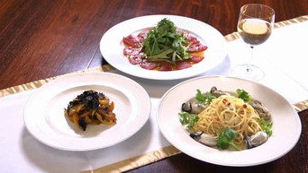 Rika's TOKYO CUISINE: Pasta with Oysters