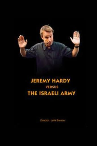 Poster of Jeremy Hardy vs. the Israeli Army
