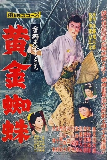 Poster of 金獅子紋ゆくところ　黄金蜘蛛