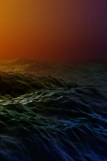 Köln Waves/Blues poster