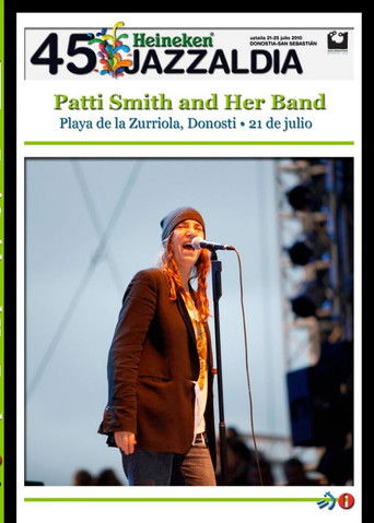 Patti Smith and her Band - Jazzaldia poster
