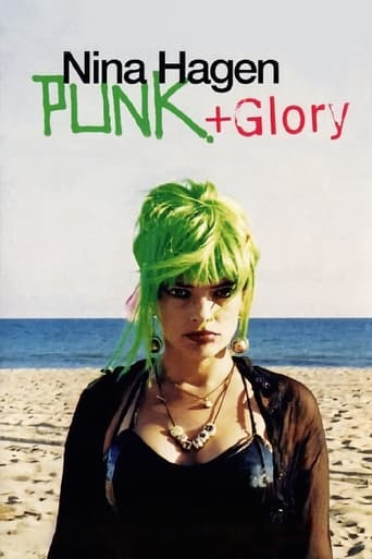 Poster of Nina Hagen = Punk + Glory