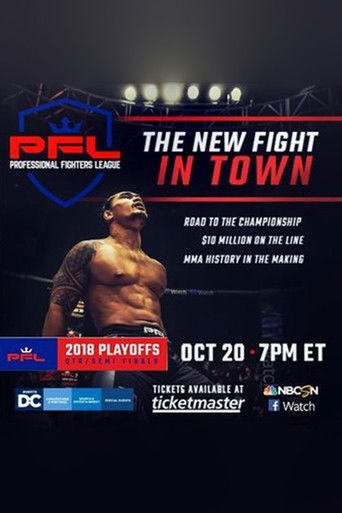PFL 2018 #10: Playoffs - Sy vs. Magomedov poster