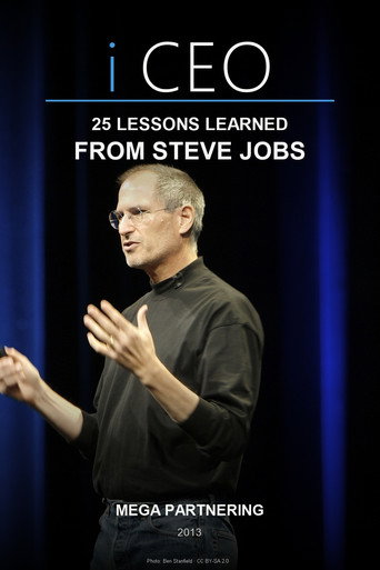 iCEO- 25 Lessons Learned From Steve Jobs - Mega Partnering poster