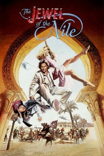 Movie poster: The Jewel of the Nile (1985) ล่ามรกตมหาภัย 2 ตอน อัญมณีแห่งลุ่มแม่น้ำไนล์