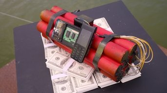 Cena de Derrotar a bomba