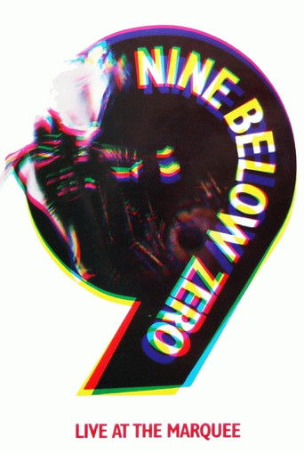 Nine Below Zero: Live at The Marquee Club poster