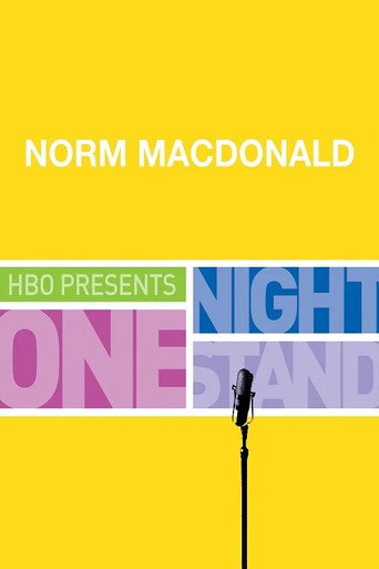 Norm MacDonald - One Night Stand poster